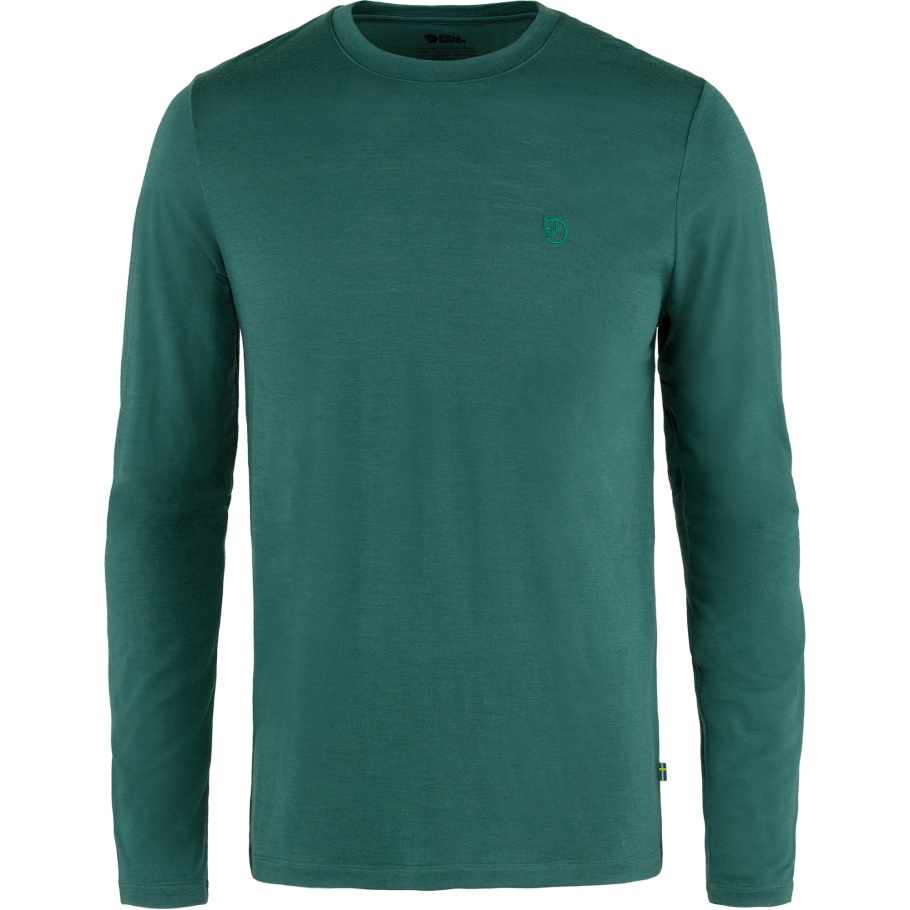 Verde ártico Fjällräven Moda Abisko Lana Ls M
