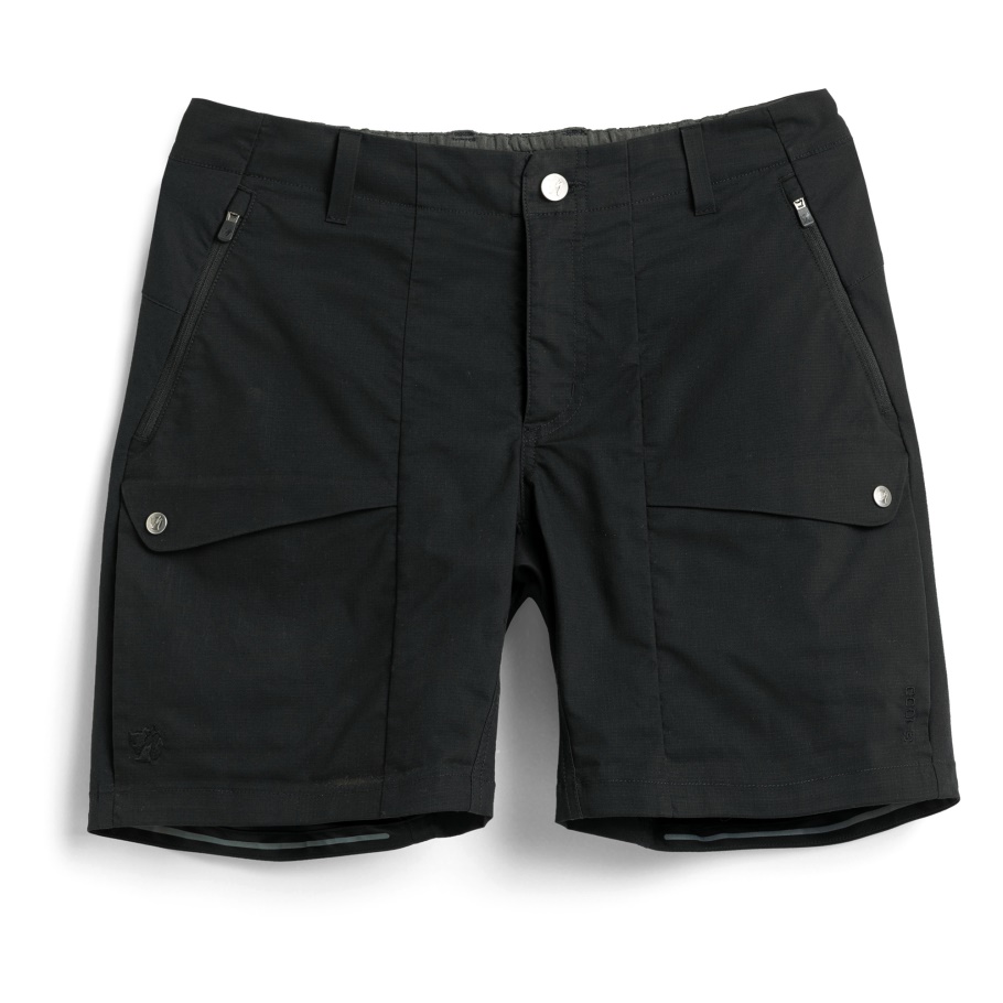 Fjällräven Fashion Black S/f Rider's Shorts Híbridos W