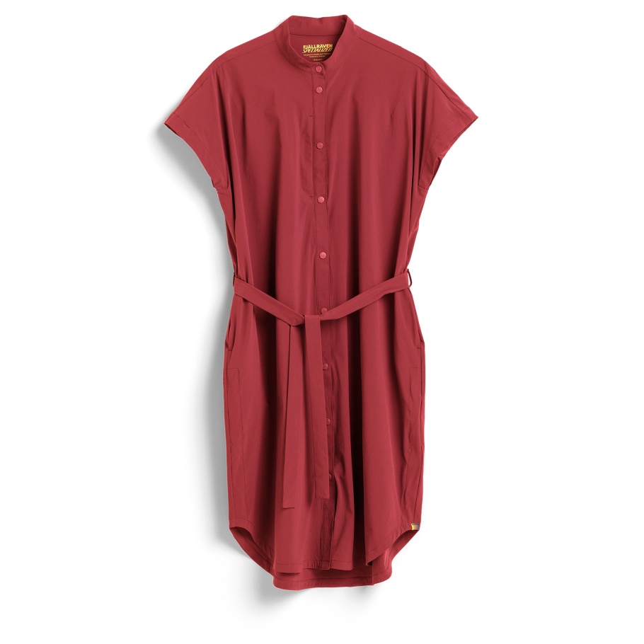 Rojo Granada Fjällräven Moda S/f Silla De Montar A Mesa Vestido W