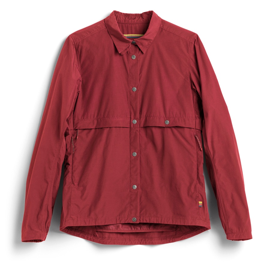 Chaqueta Cortavientos Fjällräven Fashion S/f Rider's Con Rojo Granada