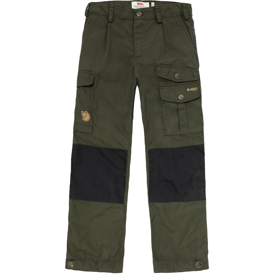 Fjällräven Moda Niños Pantalones Vidda Bosque Profundo