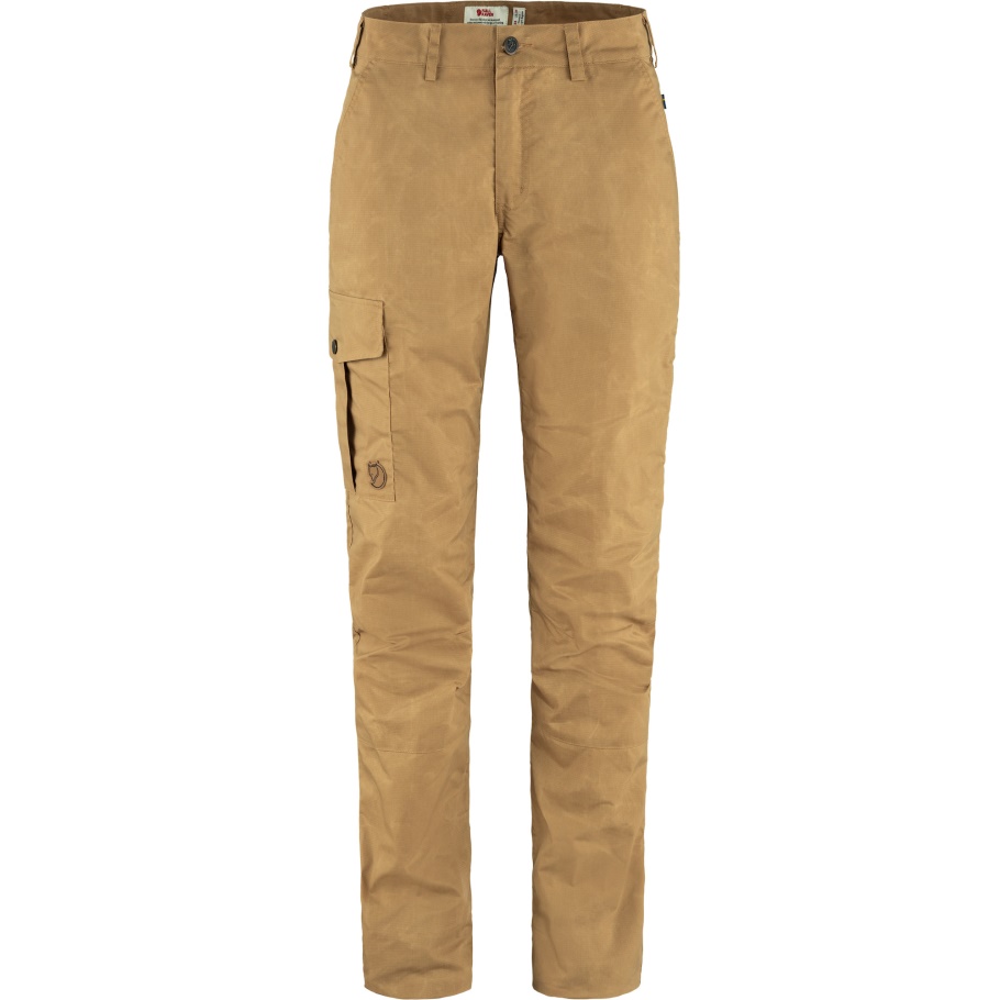 Fjällräven Fashion Pantalones Ligeramente Curvos De Hombre W Sarraceno Marrón
