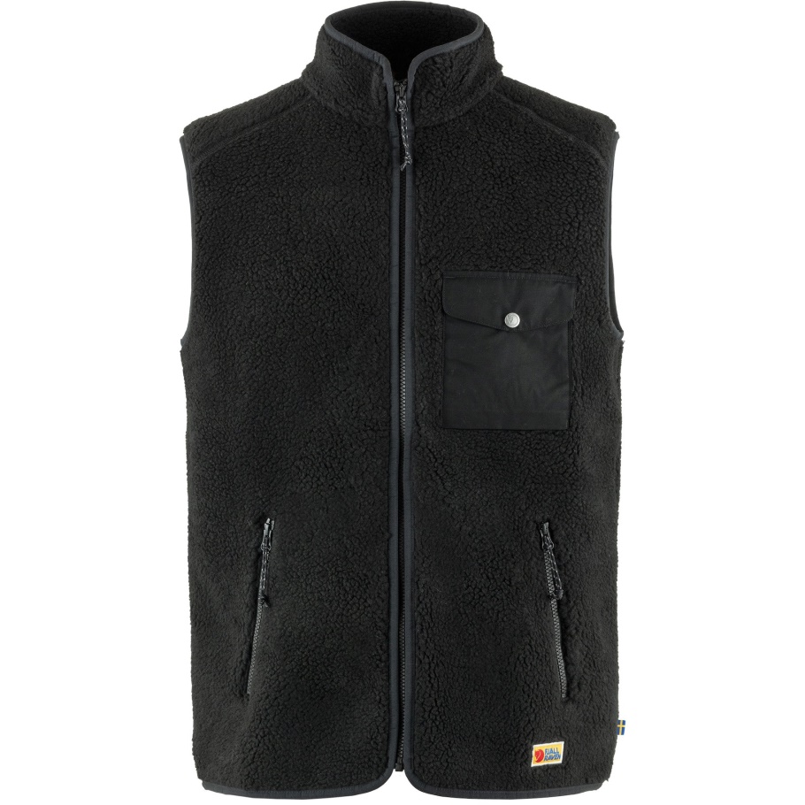 Chaleco De Lana De Pila Diaria M Fjällräven Moda Negro
