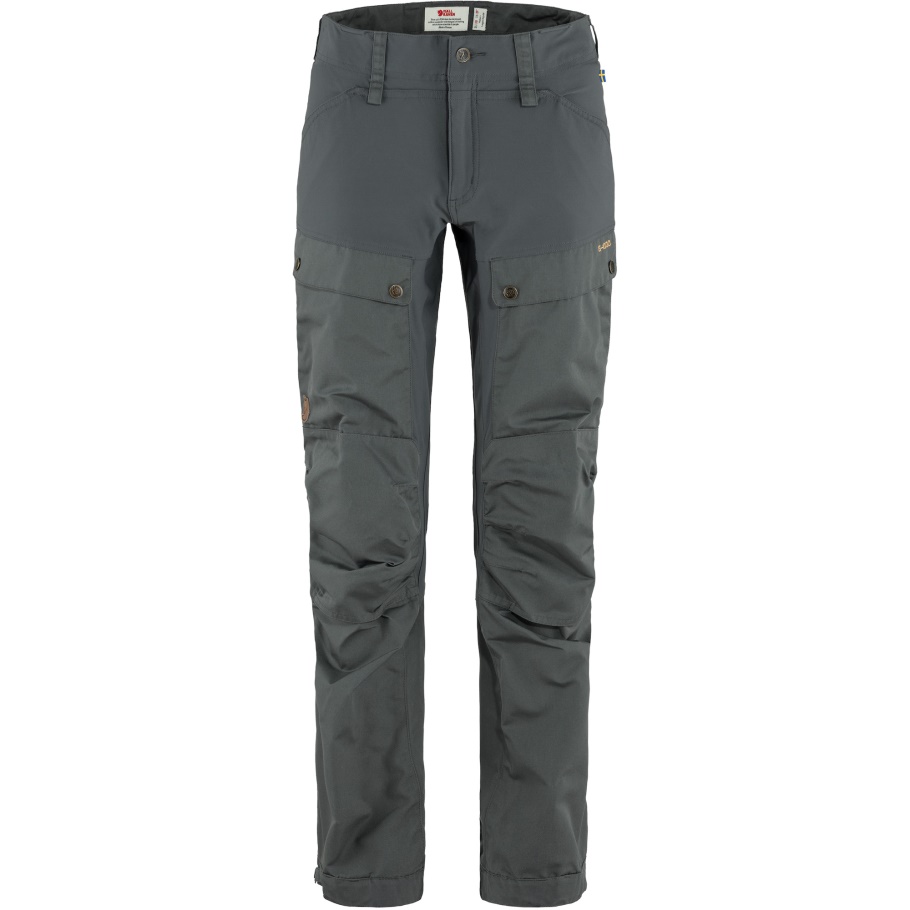 Pantalones Keb W Reg Fjällräven Moda Basalto