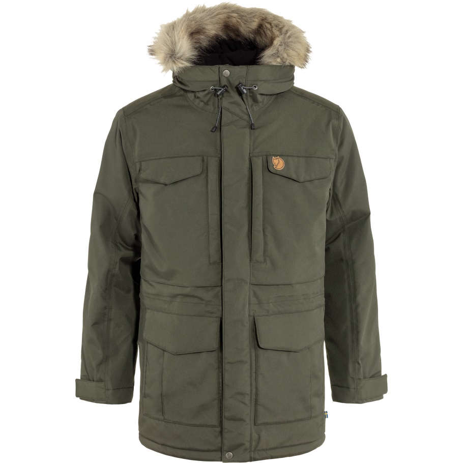 Nuuk Parka M Deep Forest Fjällräven Moda