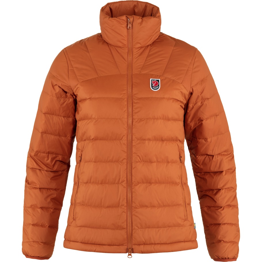 Fjällräven Moda Marrón Terracota Expedición Paquete Abajo Chaqueta W