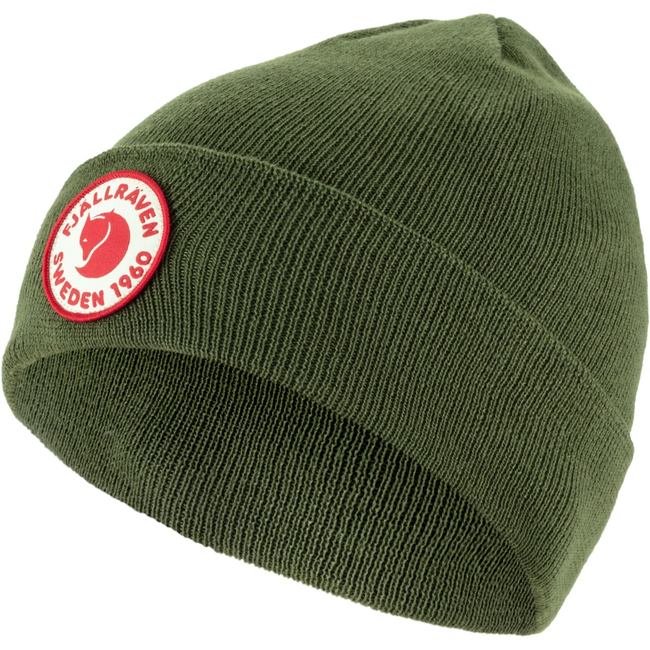 Fjällräven Moda Niños 1960 Logo Sombrero Alcaparra Verde