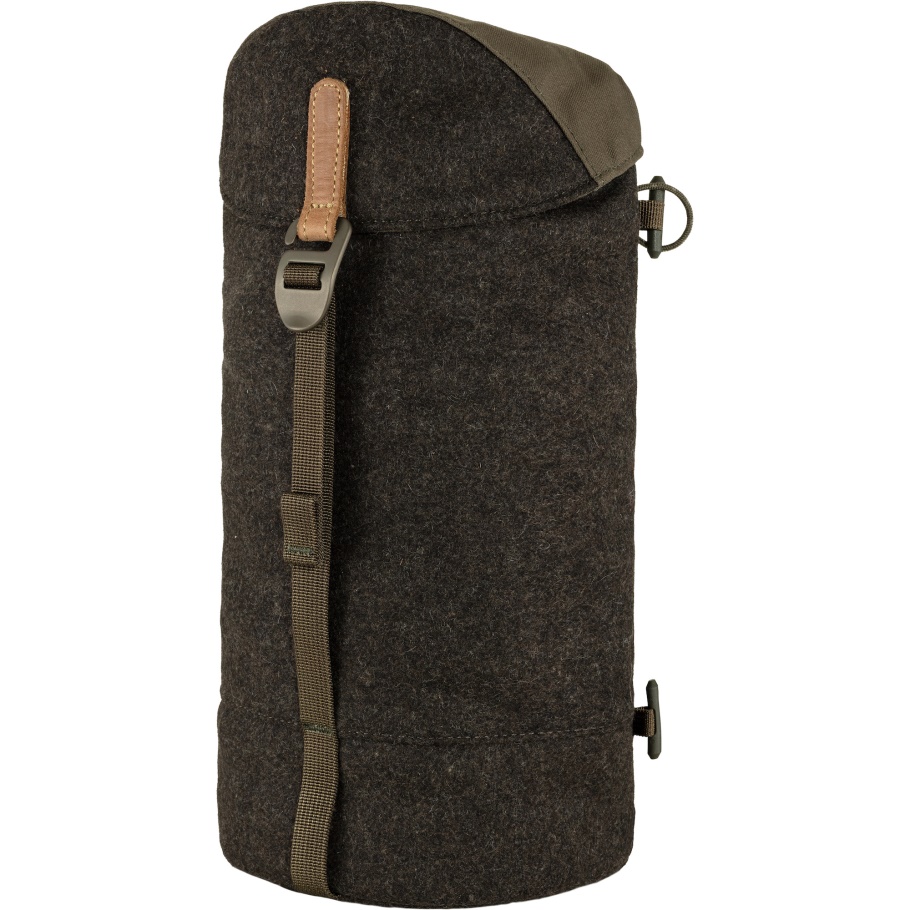 Bolsillo Lateral De Lana Värmland Marrón Oliva Oscuro Moda Fjällräven