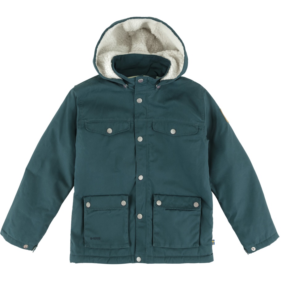 Chaqueta Invierno Fjällräven Fashion Kids Greenland Azul Montaña