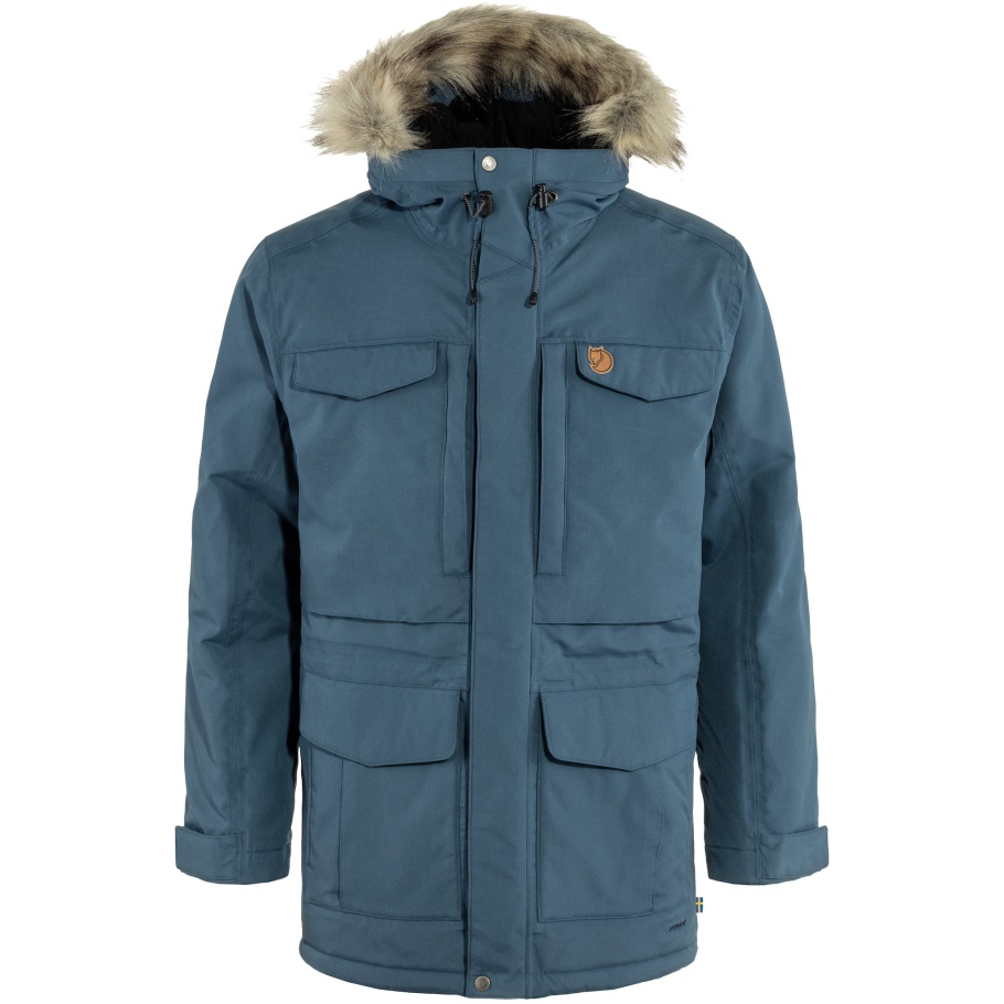 Fjällräven Moda Nuuk Parka M Montaña Azul