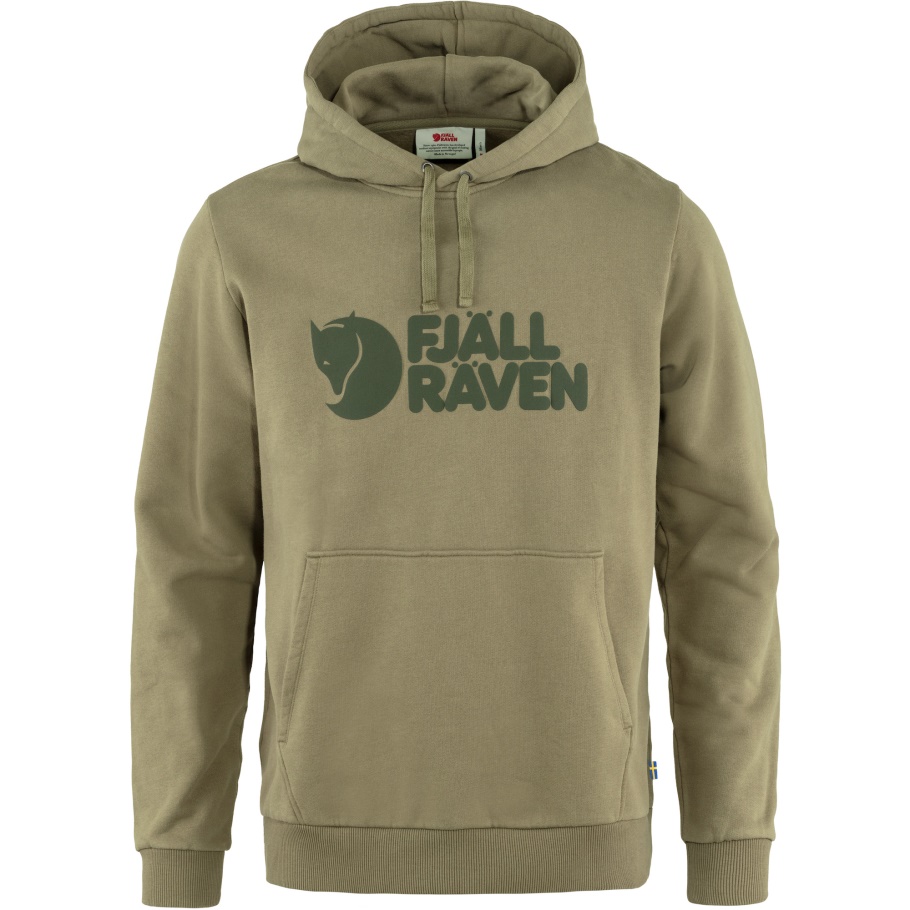 Sudadera Con Capucha Fjällräven Fashion Light Olive Logo W