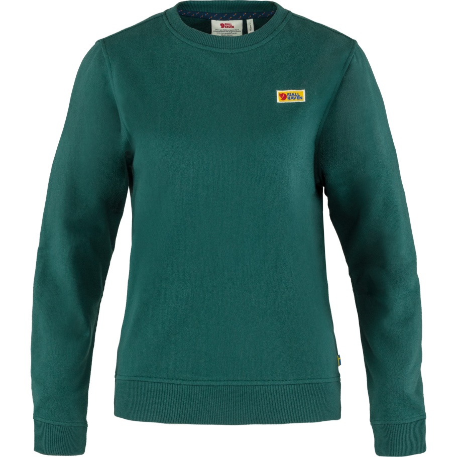 Suéter Diario Con Marca De Moda Fjällräven Verde ártico