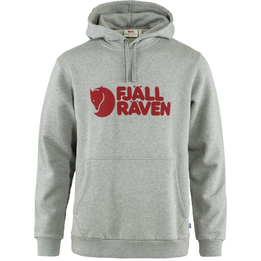 Sudadera Con Capucha Y Logo M Fjällräven Fashion Grey-melange