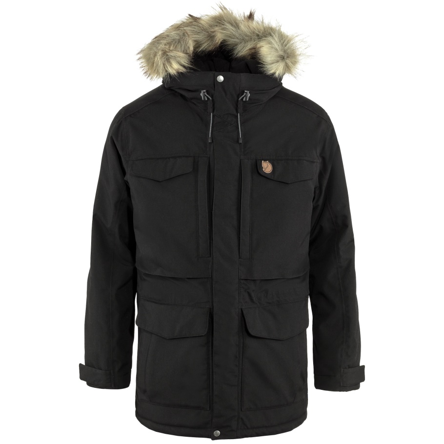Fjällräven Moda Negro Nuuk Parka M