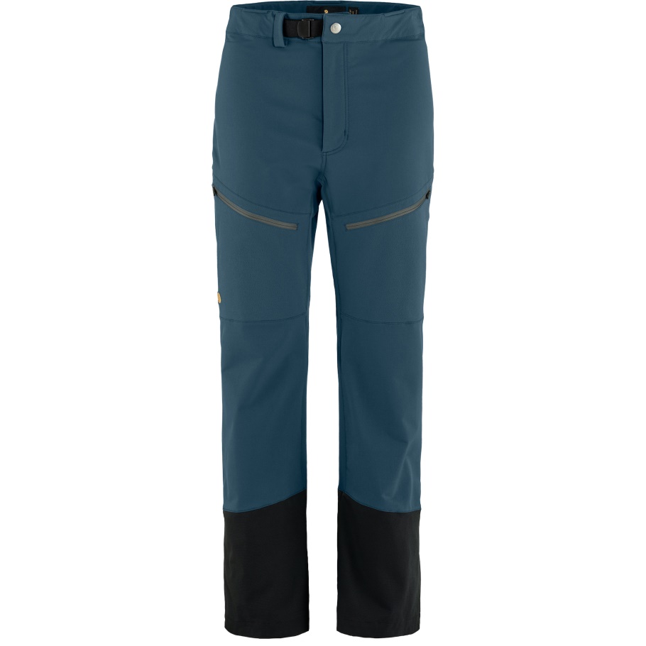 Bergtagen Touring Pantalones W Montaña Azul Fjällräven Marca De Moda
