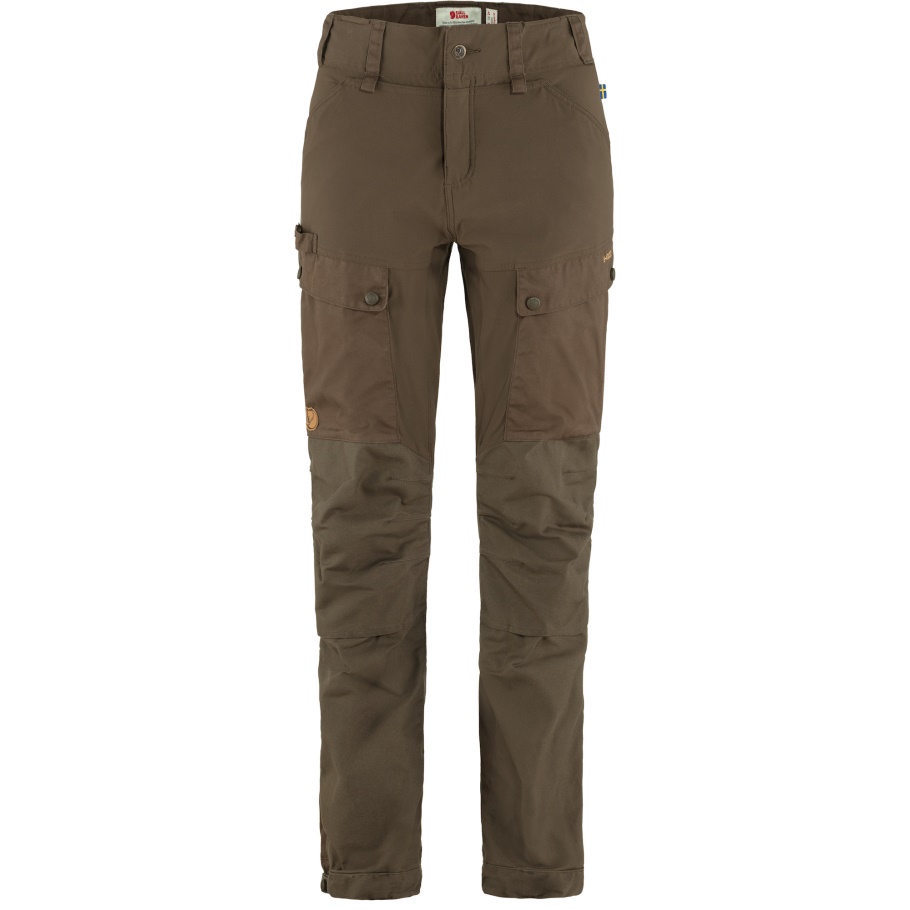 Pantalones Híbridos De Bosque De Olivo Oscuro Con Moda Fjällräven