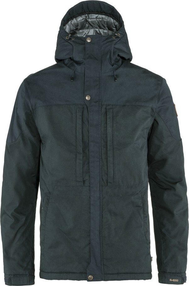 Skogs Chaqueta Acolchada M Azul Marino Oscuro Fjällräven Moda