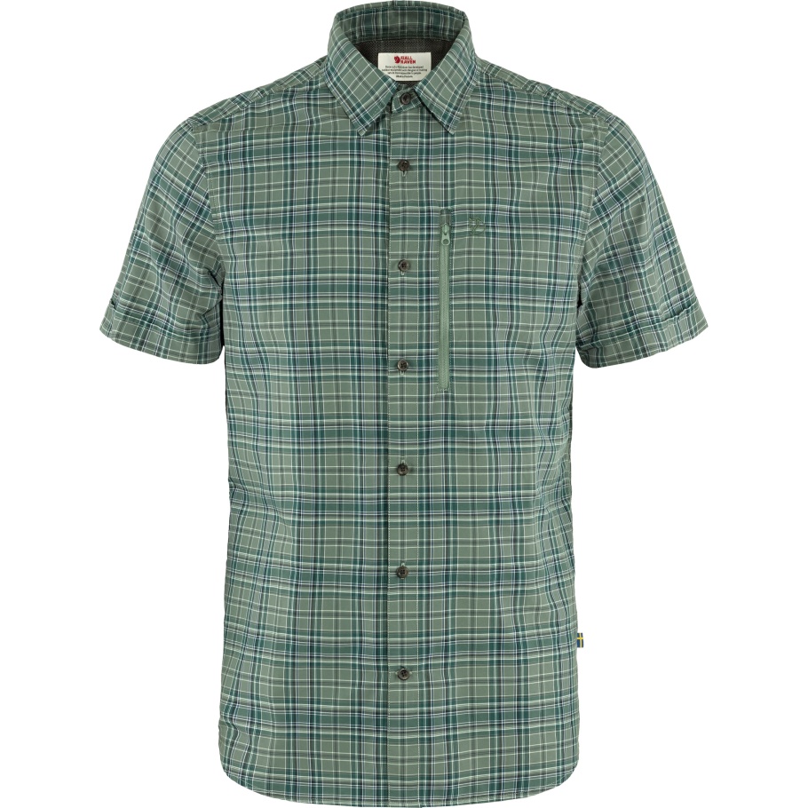 Fjällräven Marca De Moda Abisko Caminata Camisa Ss M Arctic Green-patina Green