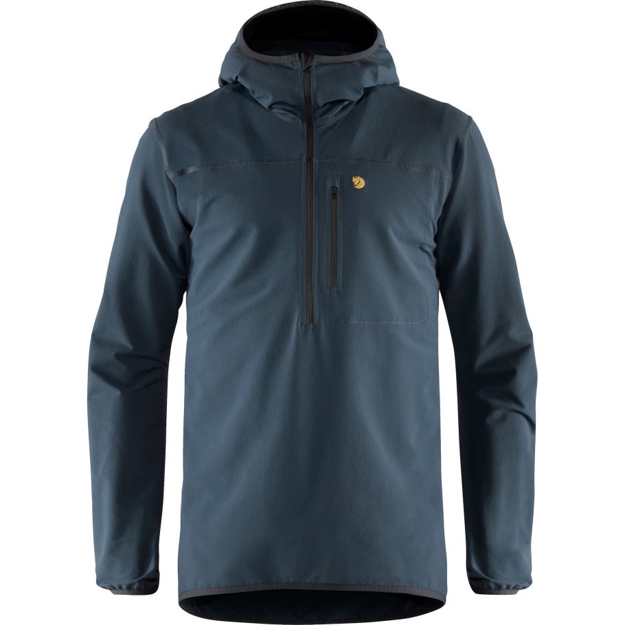 Bergtagen Stretch Media Cremallera M Montaña Azul Fjällräven Moda