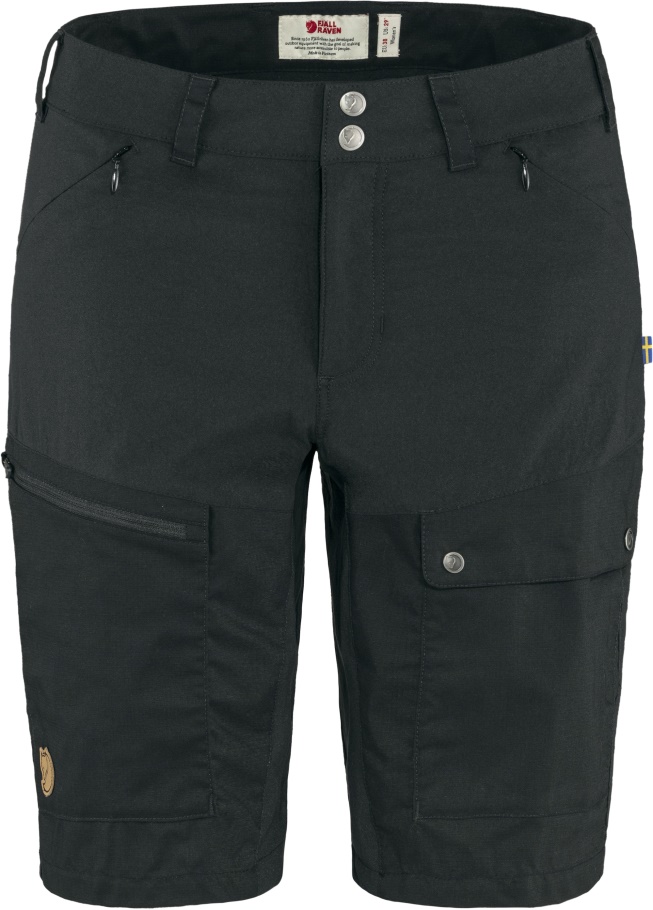 Abisko Midsummer Shorts W Fjällräven Moda Negro