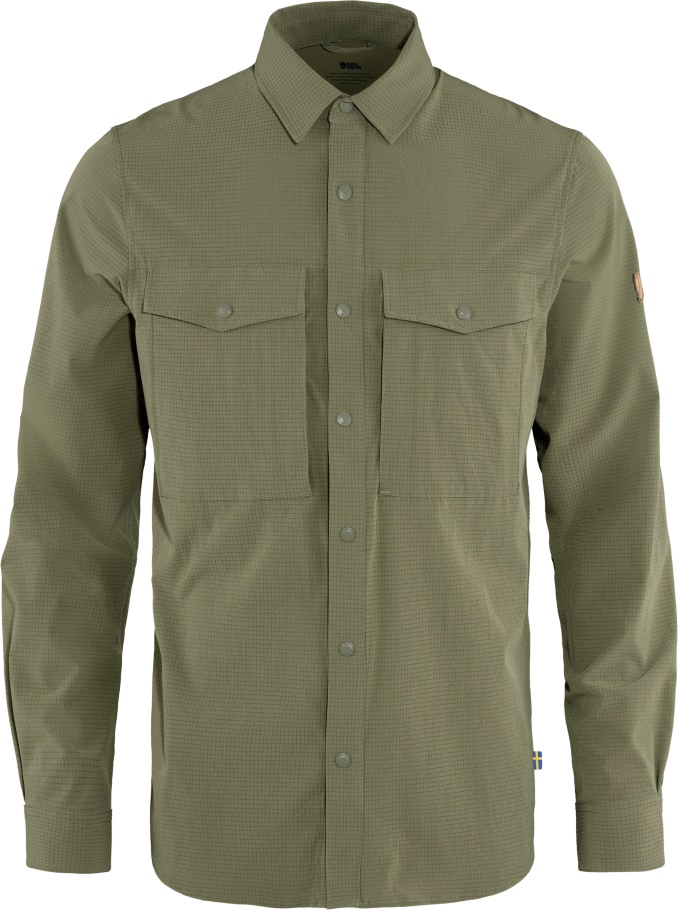 Fjällräven Moda Luz Oliva Abisko Trekking Camisa M