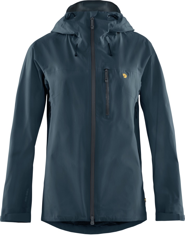 Chaqueta Fjällräven Fashion Mountain Blue Bergtagen Lite Eco-shell W