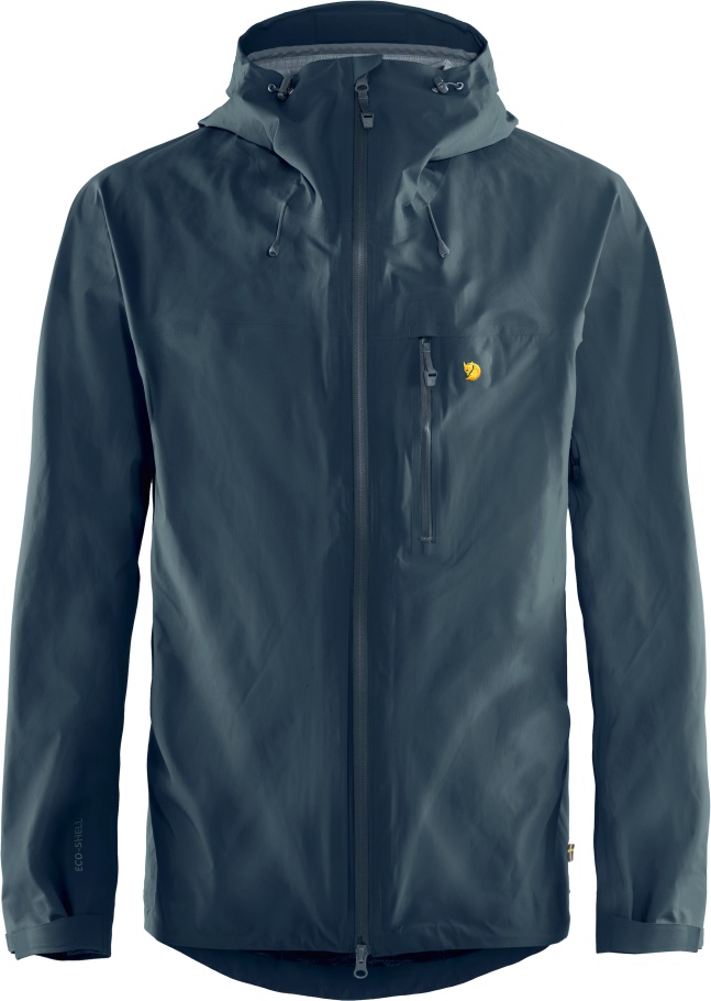 Montaña Azul Fjällräven Marca De Moda Bergtagen Lite Chaqueta Eco-shell M