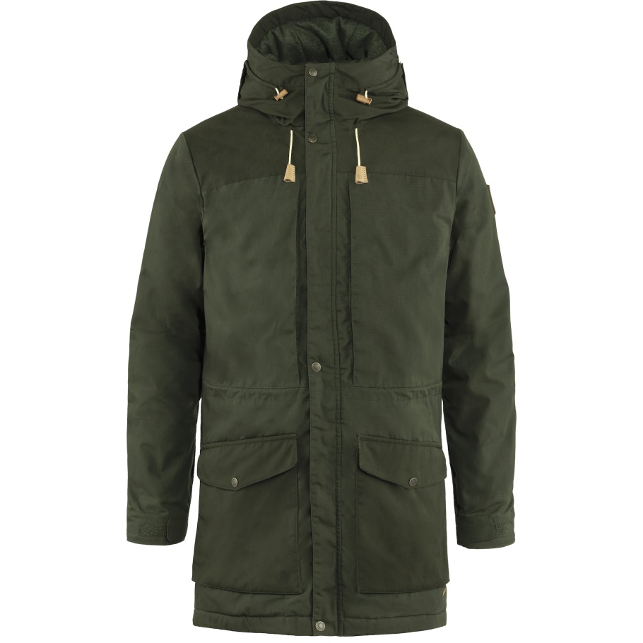 Parka Acolchada De Lana Singi M Fjällräven Fashion Deep Forest
