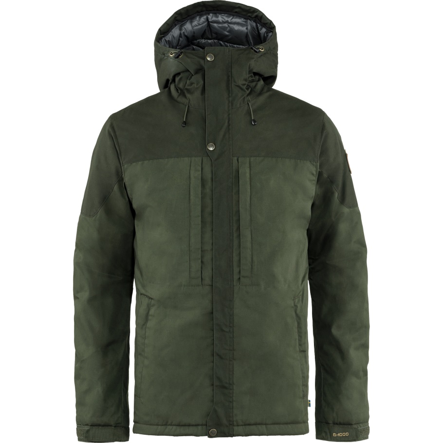 Chaqueta Acolchada Deep Forest Forest M Fjällräven Marca De Moda
