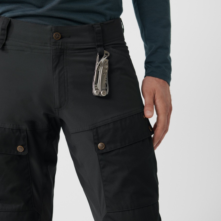 Pantalones Keb M Reg Fjällräven Moda Montaña Azul-montaña Azul