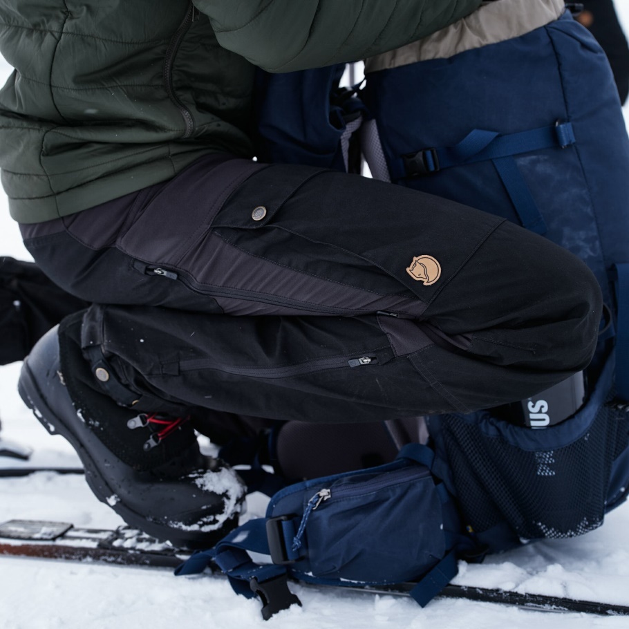 Pantalones Keb M Reg Fjällräven Moda Montaña Azul-montaña Azul
