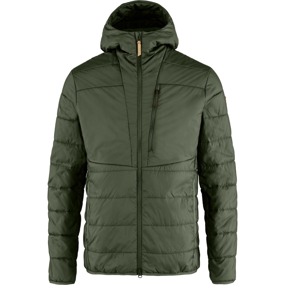 Deep Forest Keb Sudadera Con Capucha Acolchada M Fjällräven Marca De Moda