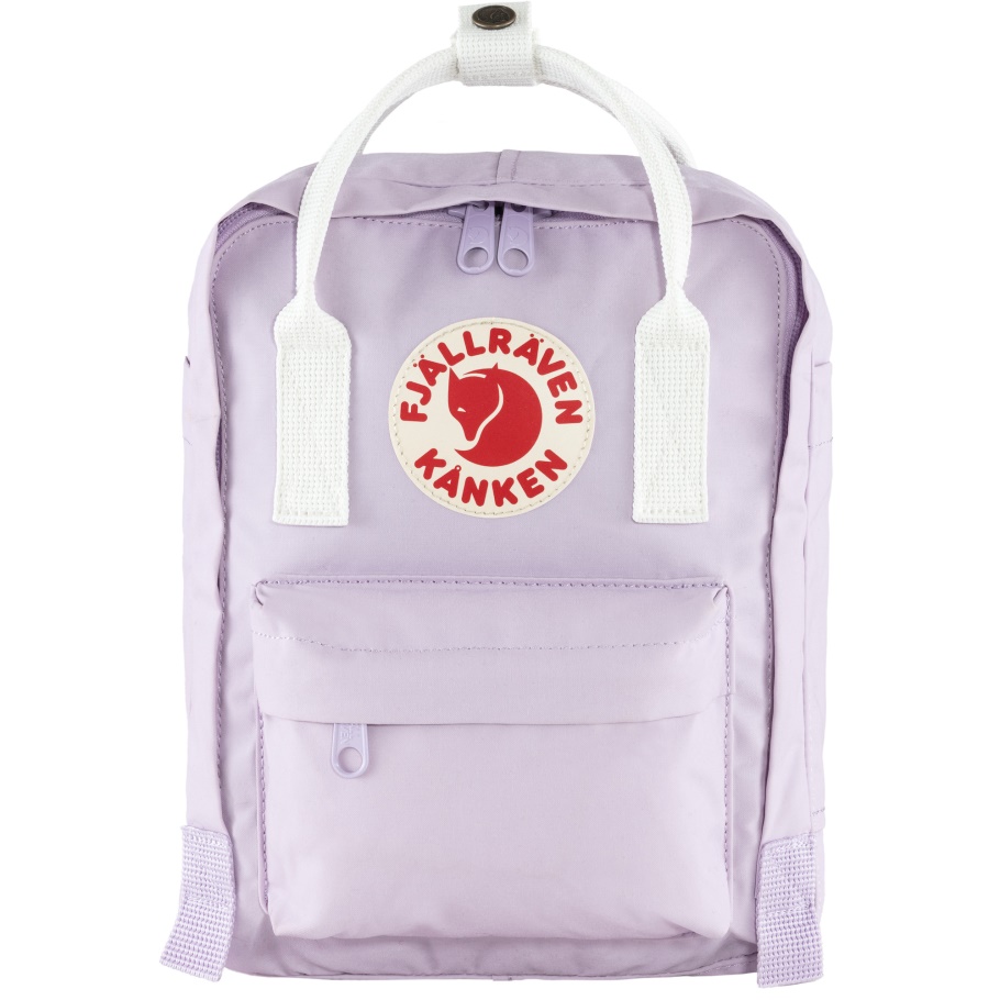 Fjällräven Moda Kånken Mini Pastel Lavanda-blanco Frío