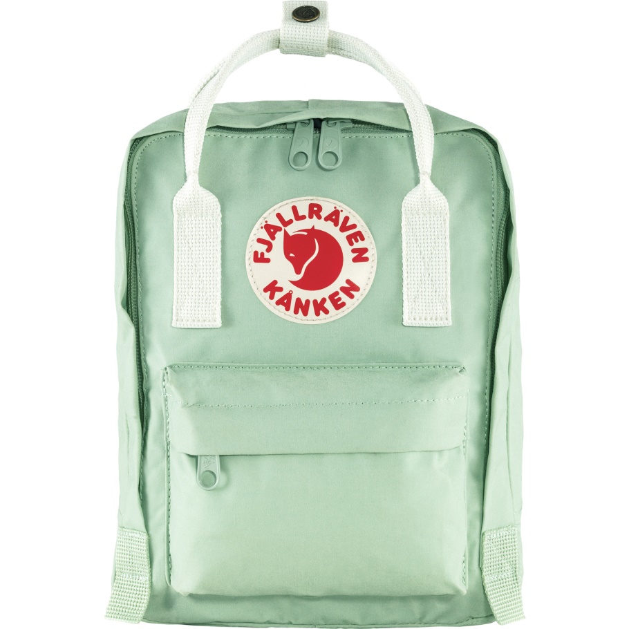 Kånken Mini Mint Green-cool White Fjällräven Moda