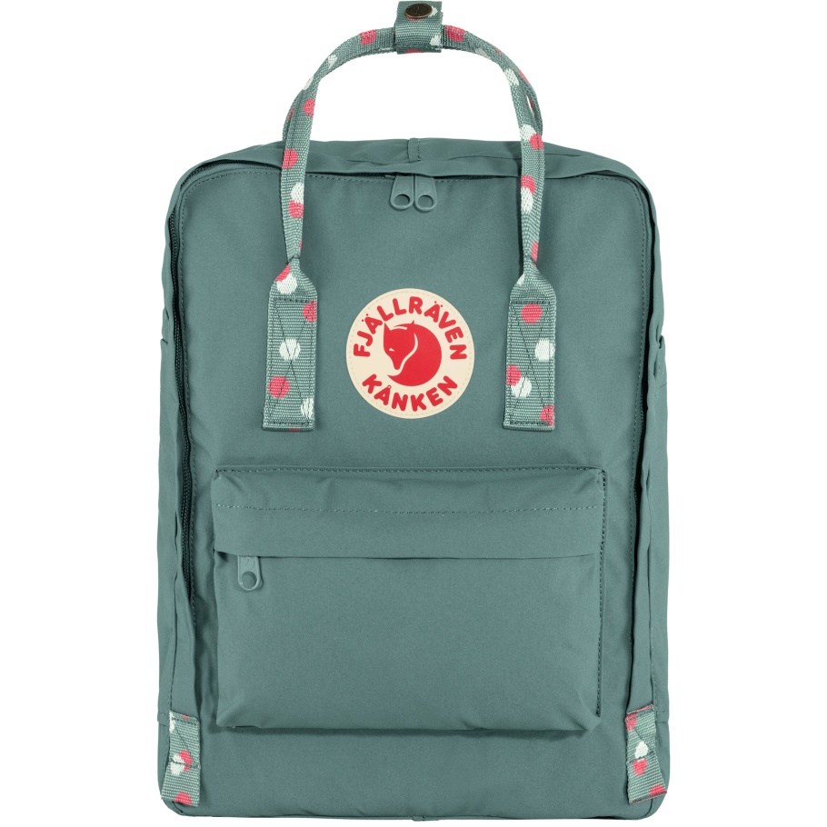 Kånken Fjällräven Moda Escarcha Verde-confeti Patrón