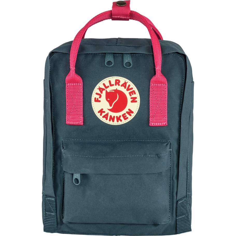 Kånken Mini Royal Blue-flamingo Pink Fjällräven Moda