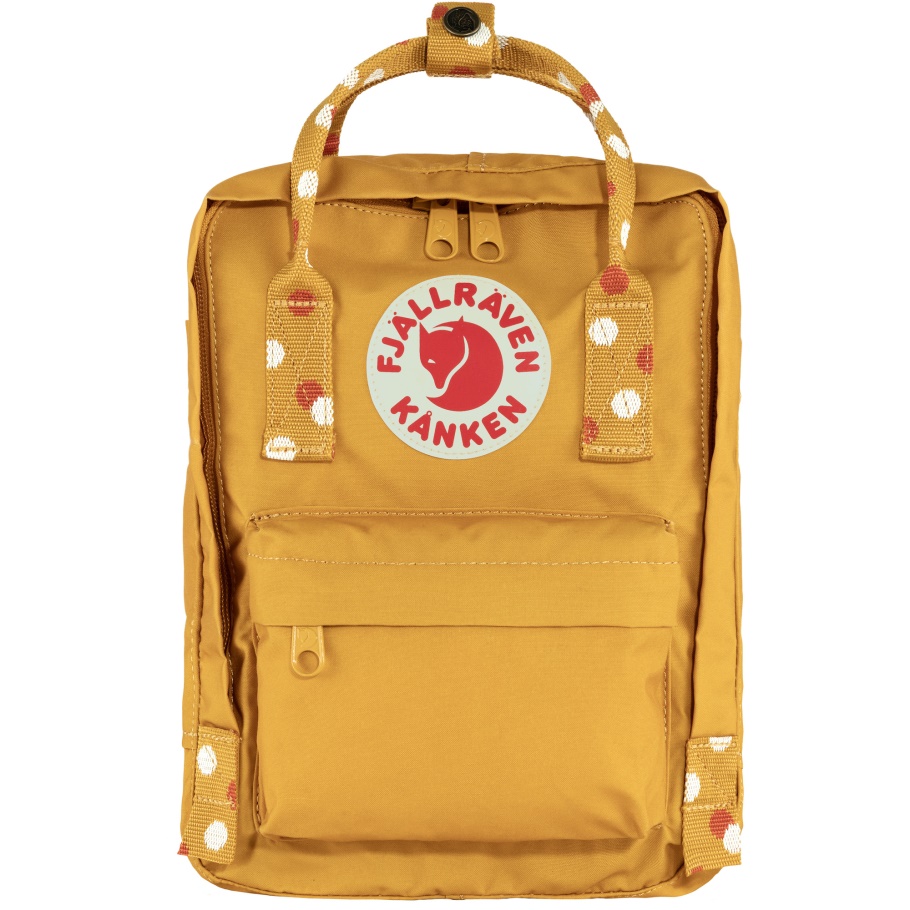 Fjällräven Moda Kånken Mini Ocre-confeti Patrón