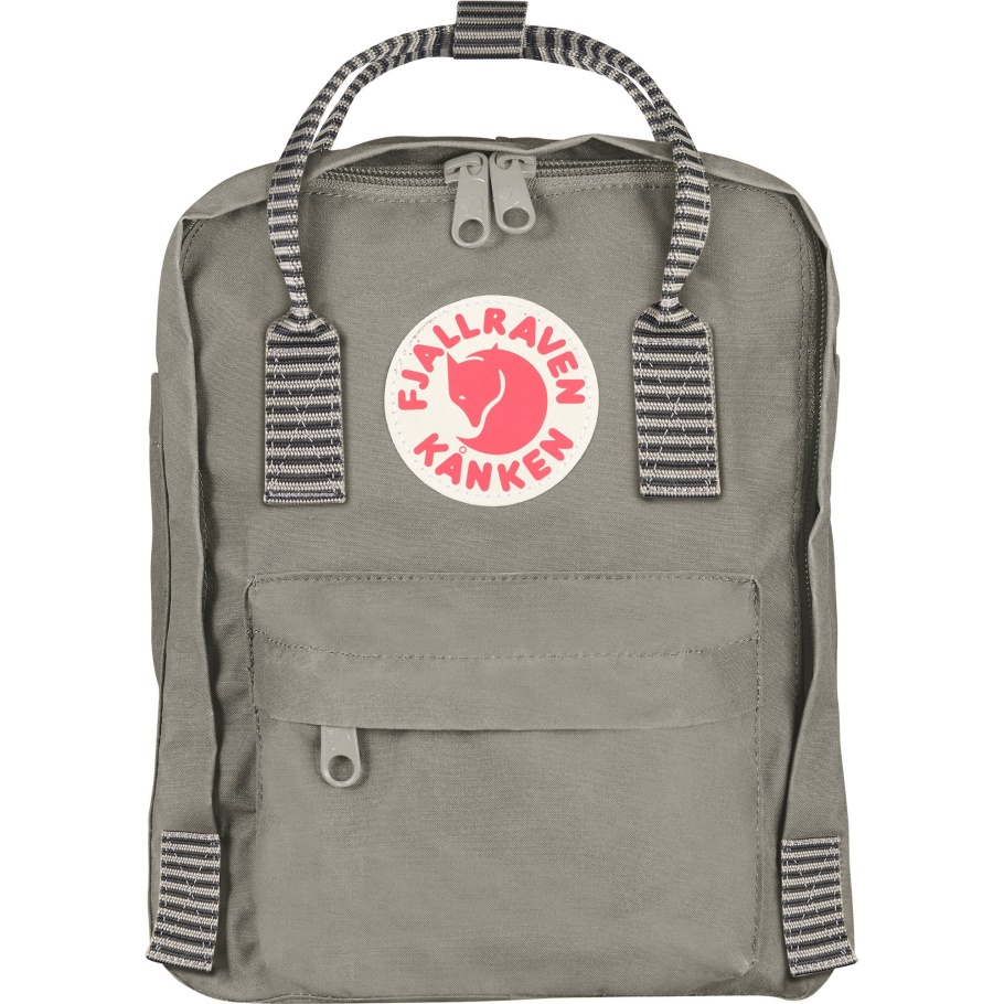 Kånken Mini Niebla A Rayas Fjällräven Moda