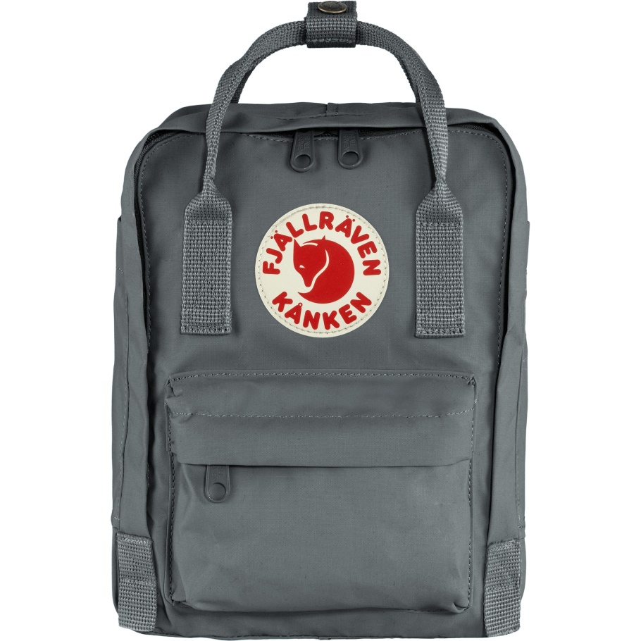 Kånken Mini Fjällräven Marca De Moda Super Gris