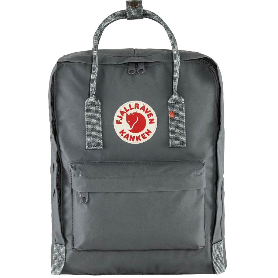 Patrón De Ajedrez Súper Gris Fjällräven Moda Kånken