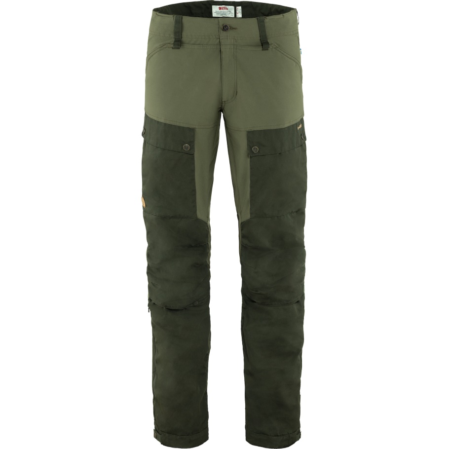Profundo Bosque-laurel Verde Fjällräven Marca De Moda Keb Pantalones M Reg