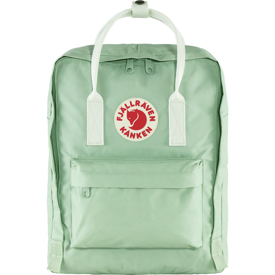 Kånken Fjällräven Moda Verde Menta-blanco Frío