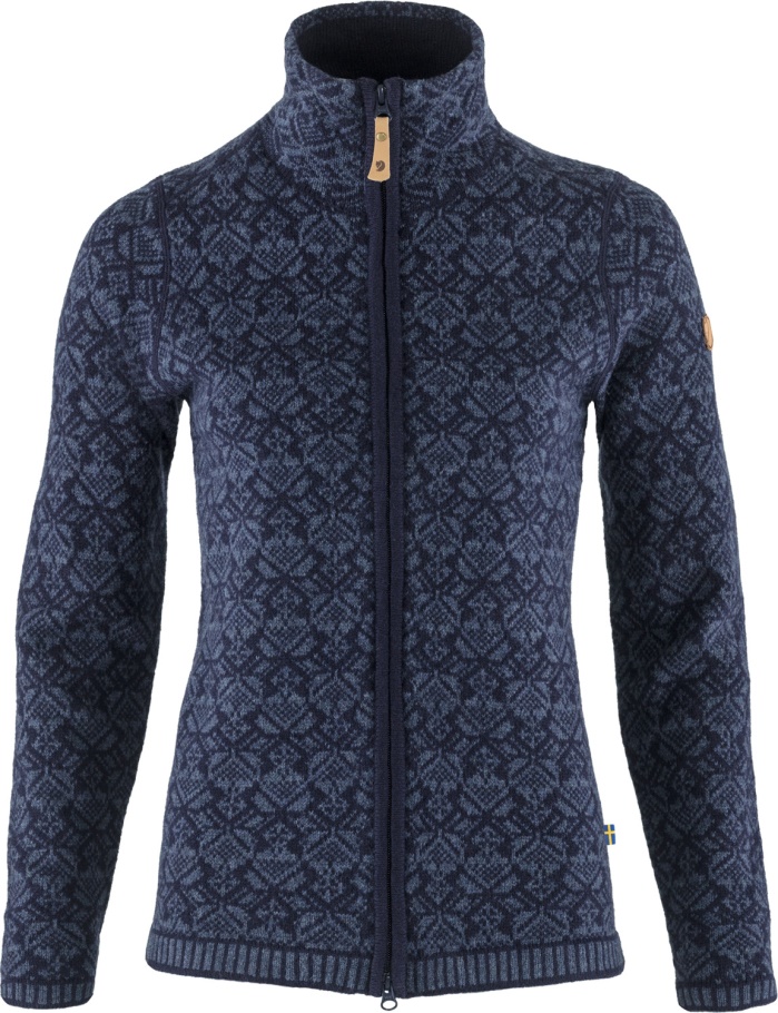 Cárdigan De Nieve Con Azul Marino Oscuro Moda Fjällräven