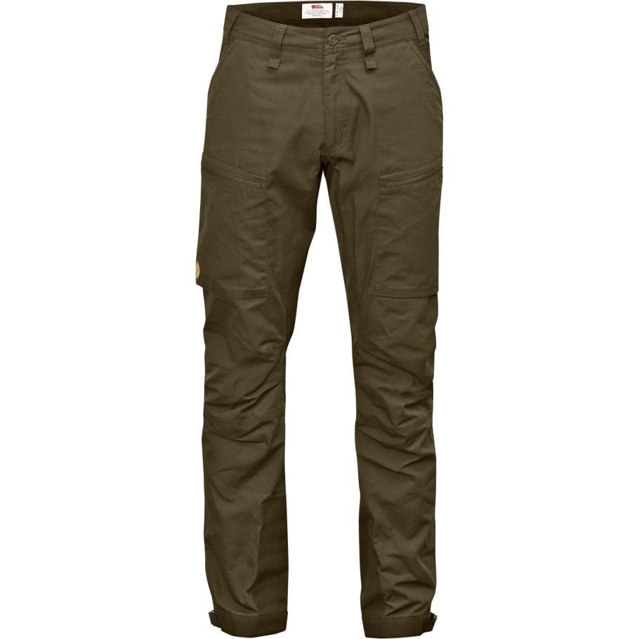 Fjällräven Marca De Moda Abisko Lite Trekking Pantalones M Largo Verde Oliva