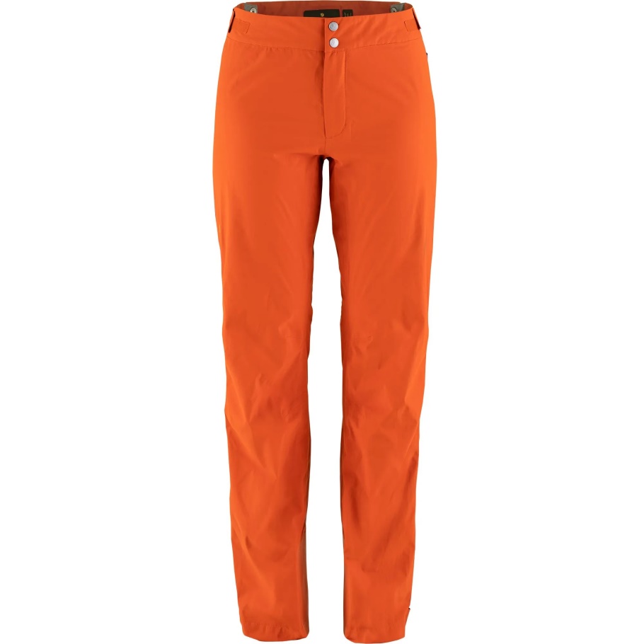 Bergtagen Lite Eco-shell Pantalones W Hokkaido Orange Mountain Fox Fashion