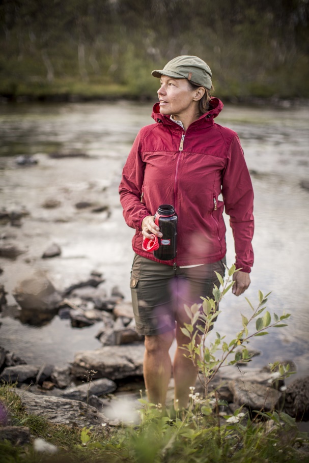 Pantalones Cortos Nikka Con Fjällräven Verde Oliva Oscuro Moda