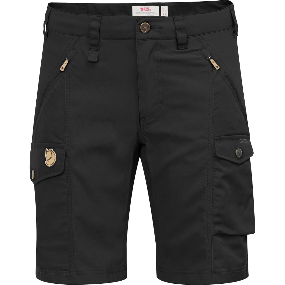 Shorts Negros Nikka Curvos W Fjällräven Moda
