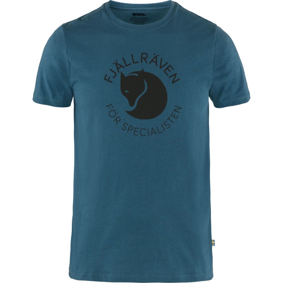 Camiseta Fjällräven Fashion Fox Azul índigo W