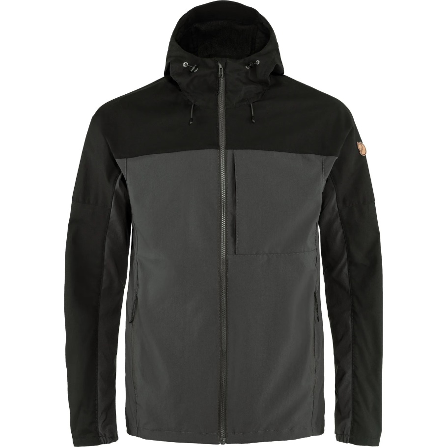 Abisko Midsummer Jacket M Gris Oscuro-negro Fjällräven Moda