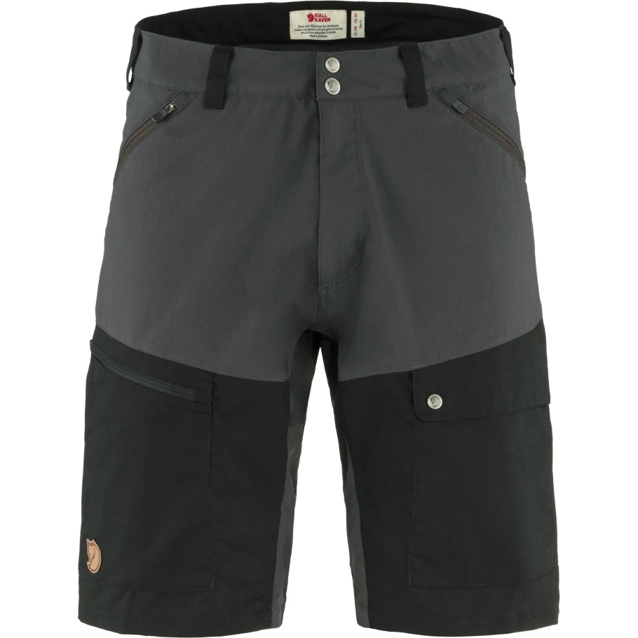 Gris Oscuro-negro Fjällräven Fashion Abisko Midsummer Shorts M